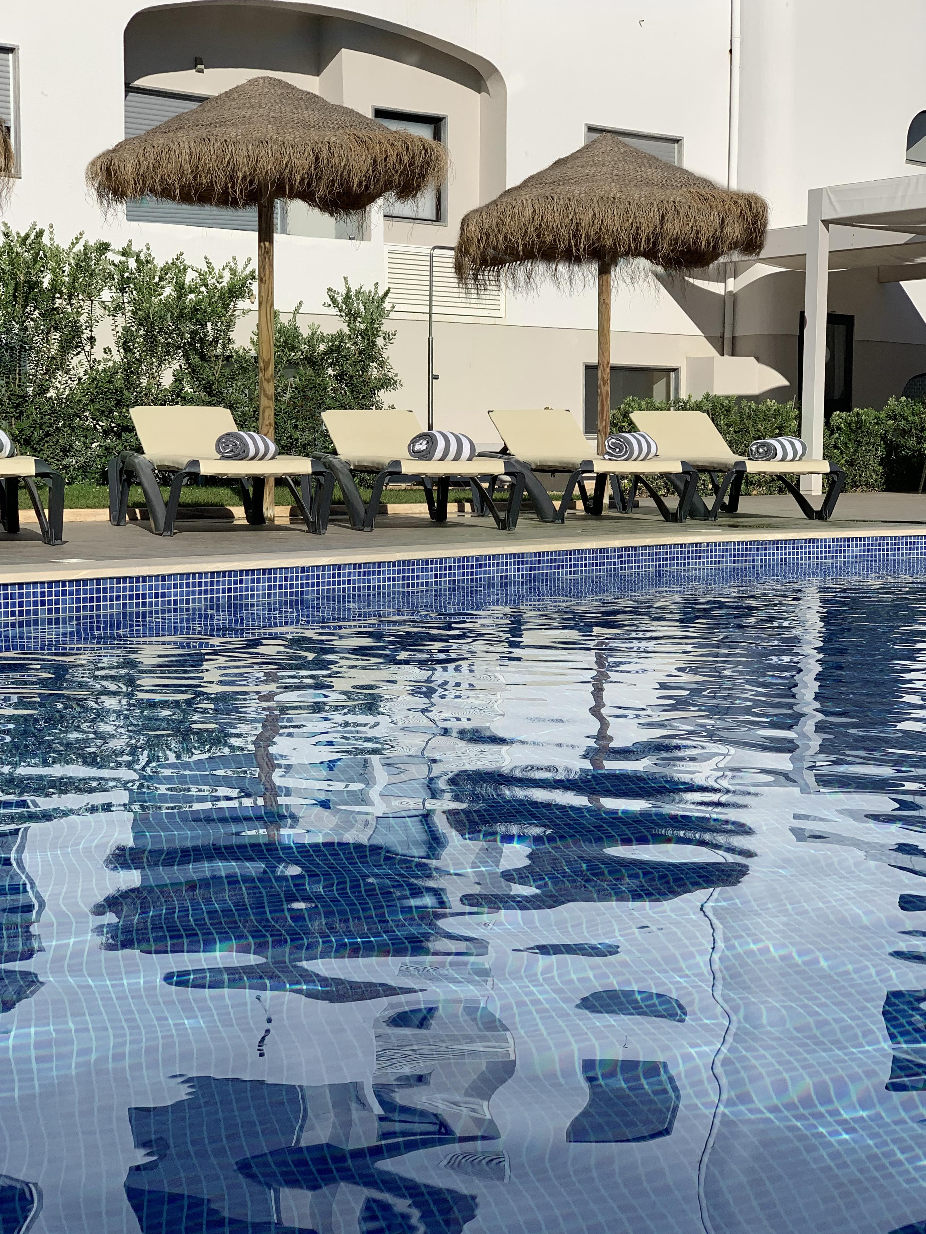 Agua Hotels Alvor Jardim Exteriör bild